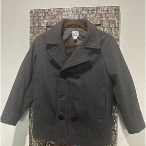 Old Navy Grey wool coat sz 8